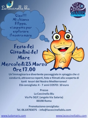 Mercoled&igrave; 25 Marzo presso La Coccinella Blu